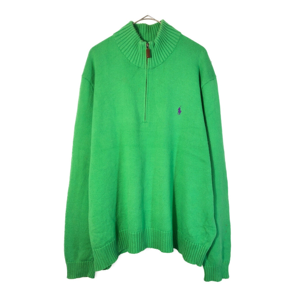 Polo by Ralph Lauren Half Zip Cotton Sweater Half Zip Sweater
