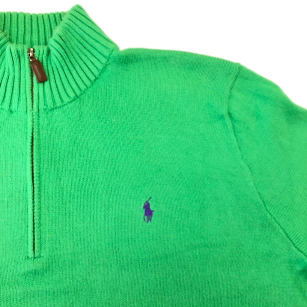 Polo by Ralph Lauren Half Zip Cotton Sweater Half Zip Sweater