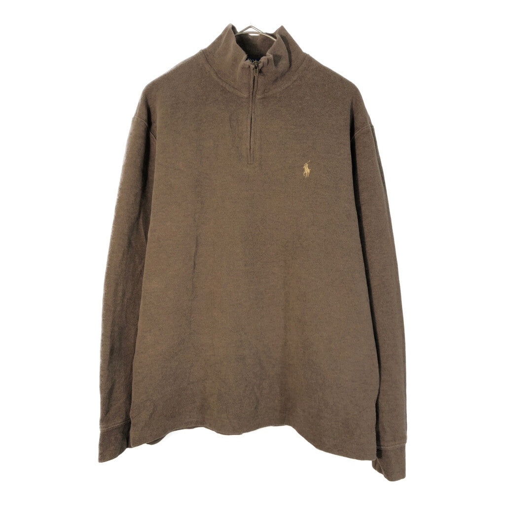 Polo by Ralph Lauren Half Zip Cotton Sweater Half Zip Sweater