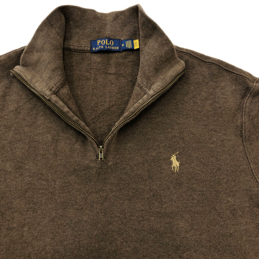 Polo by Ralph Lauren Half Zip Cotton Sweater Half Zip Sweater