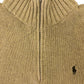 Polo by Ralph Lauren Half Zip Cotton Sweater Half Zip Sweater