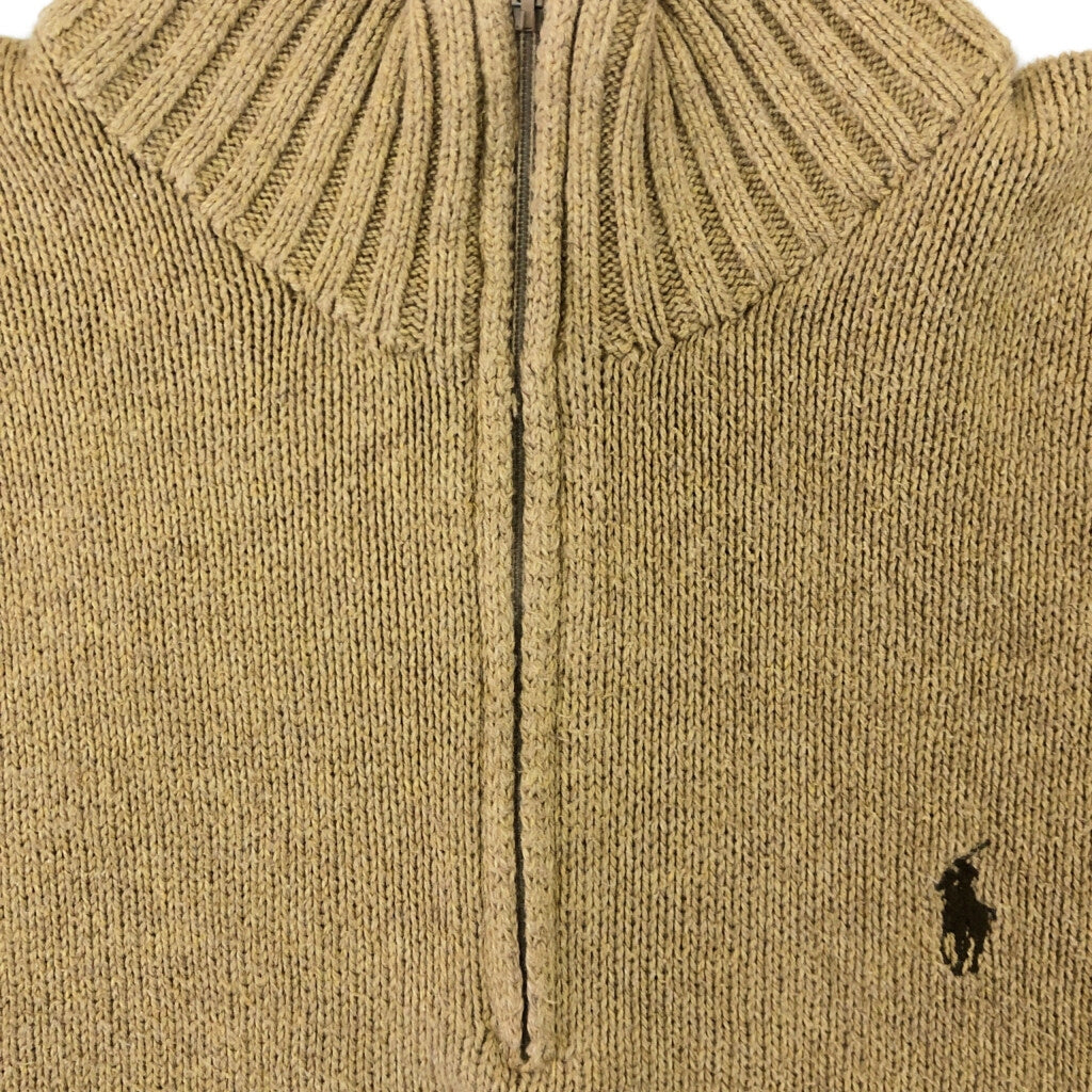 Polo by Ralph Lauren Half Zip Cotton Sweater Half Zip Sweater