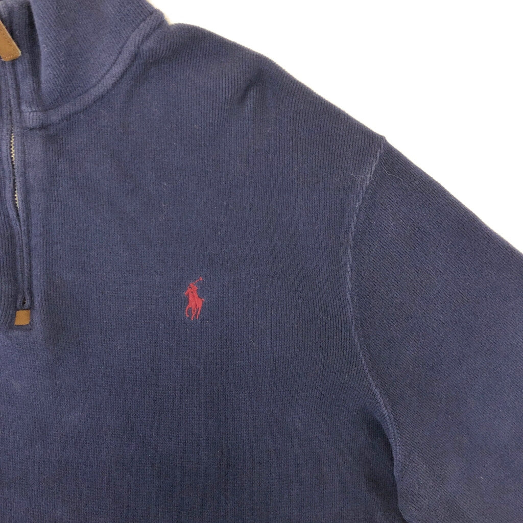 Polo by Ralph Lauren Half Zip Cotton Sweater Half Zip Sweater