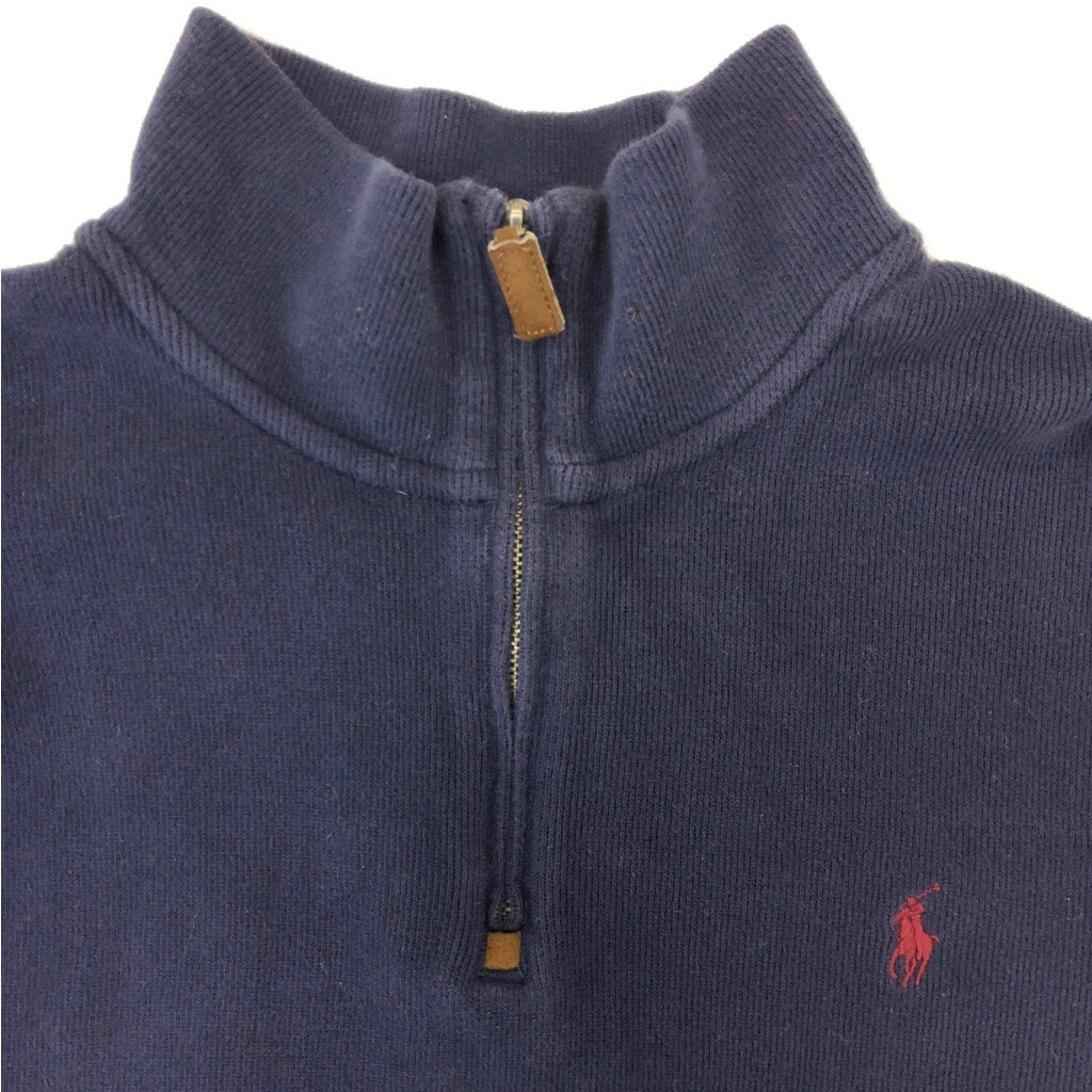 Polo by Ralph Lauren Half Zip Cotton Sweater Half Zip Sweater