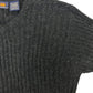 90s Route 66 V-Neck Sweater