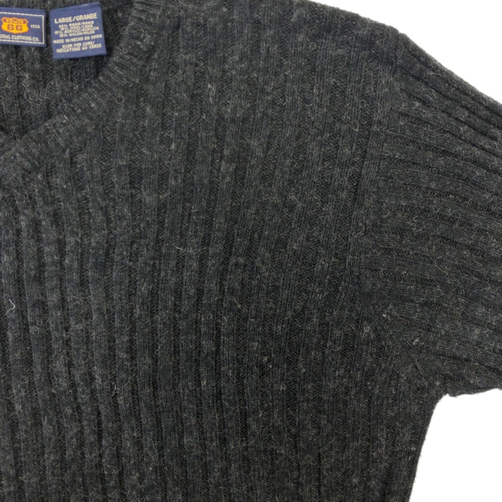 90s Route 66 V-Neck Sweater