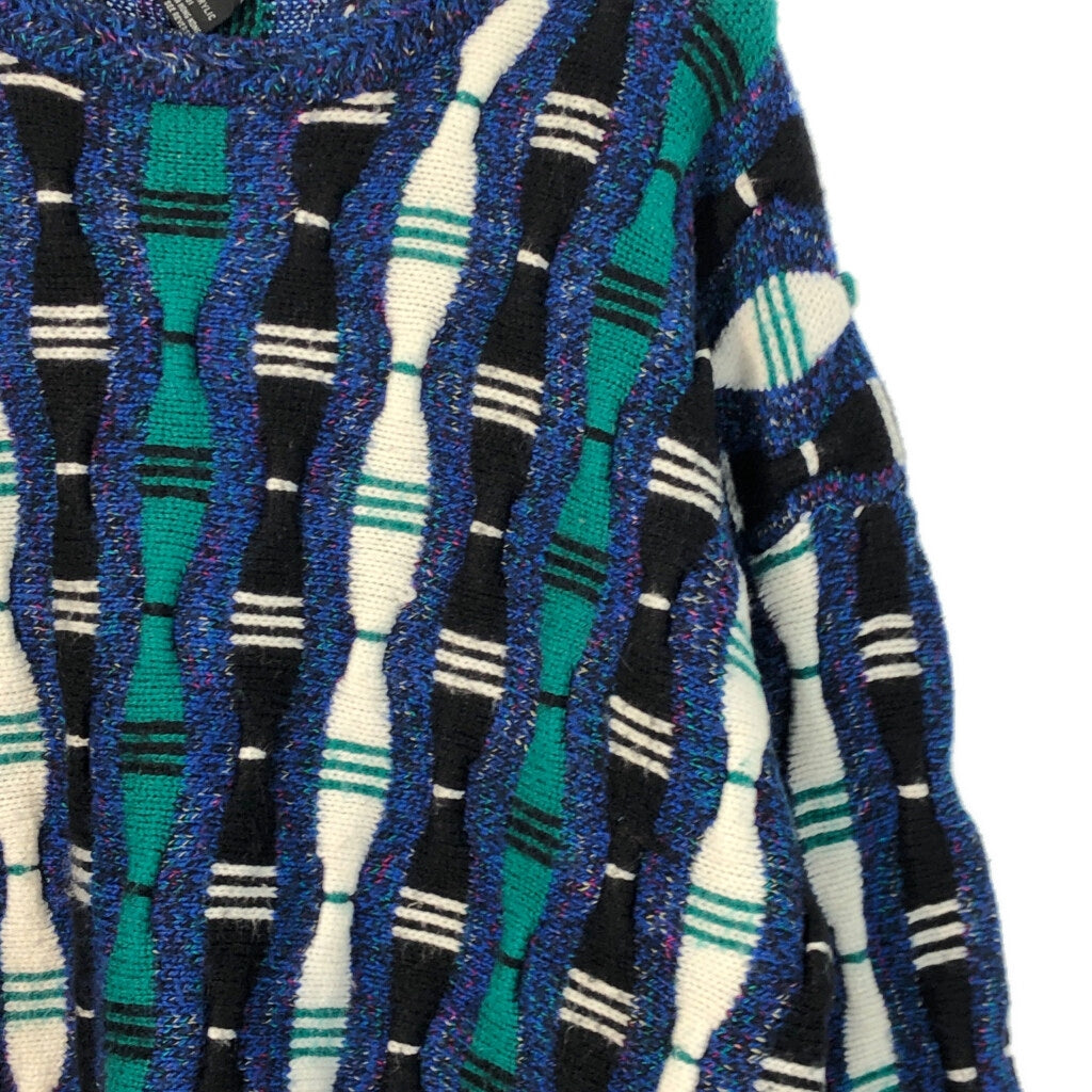 90s EXPRESSIONS INTERNATIONALS 3D Knit Sweater