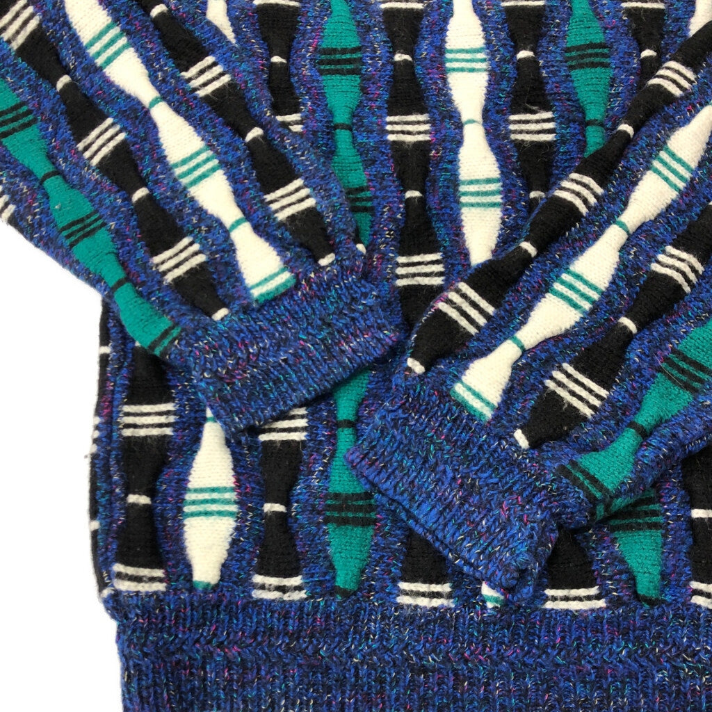 90s EXPRESSIONS INTERNATIONALS 3D Knit Sweater
