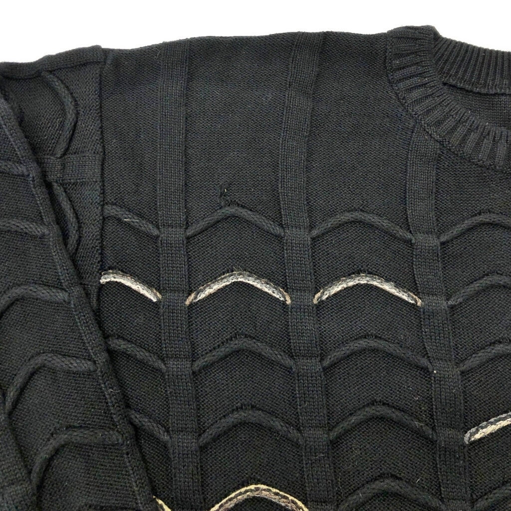 90s Carlo Colucci 3D Knit Sweater