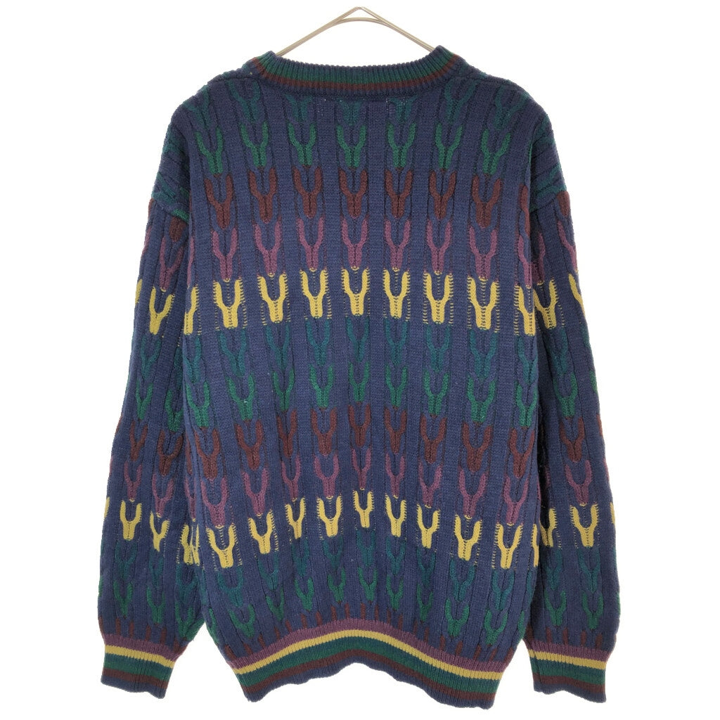 90s ASH CREEK TRADING 3D Knit Sweater
