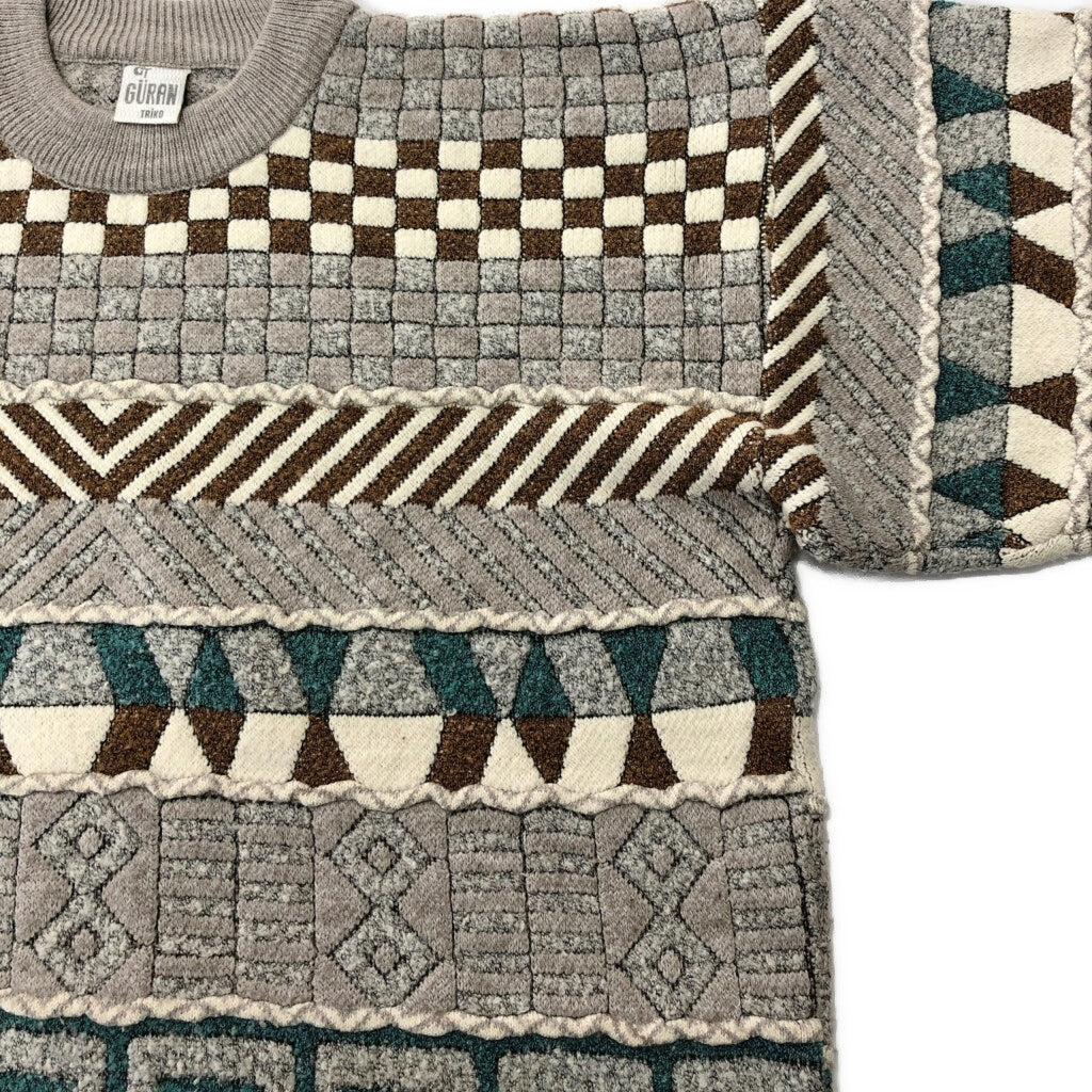 90s GRAN TRIKO Crewneck Sweater
