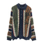 90s 3D Knit Sweater
