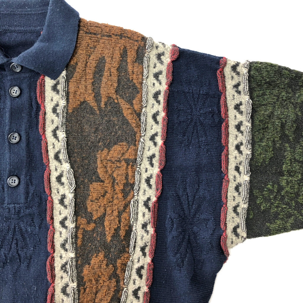 90s 3D Knit Sweater