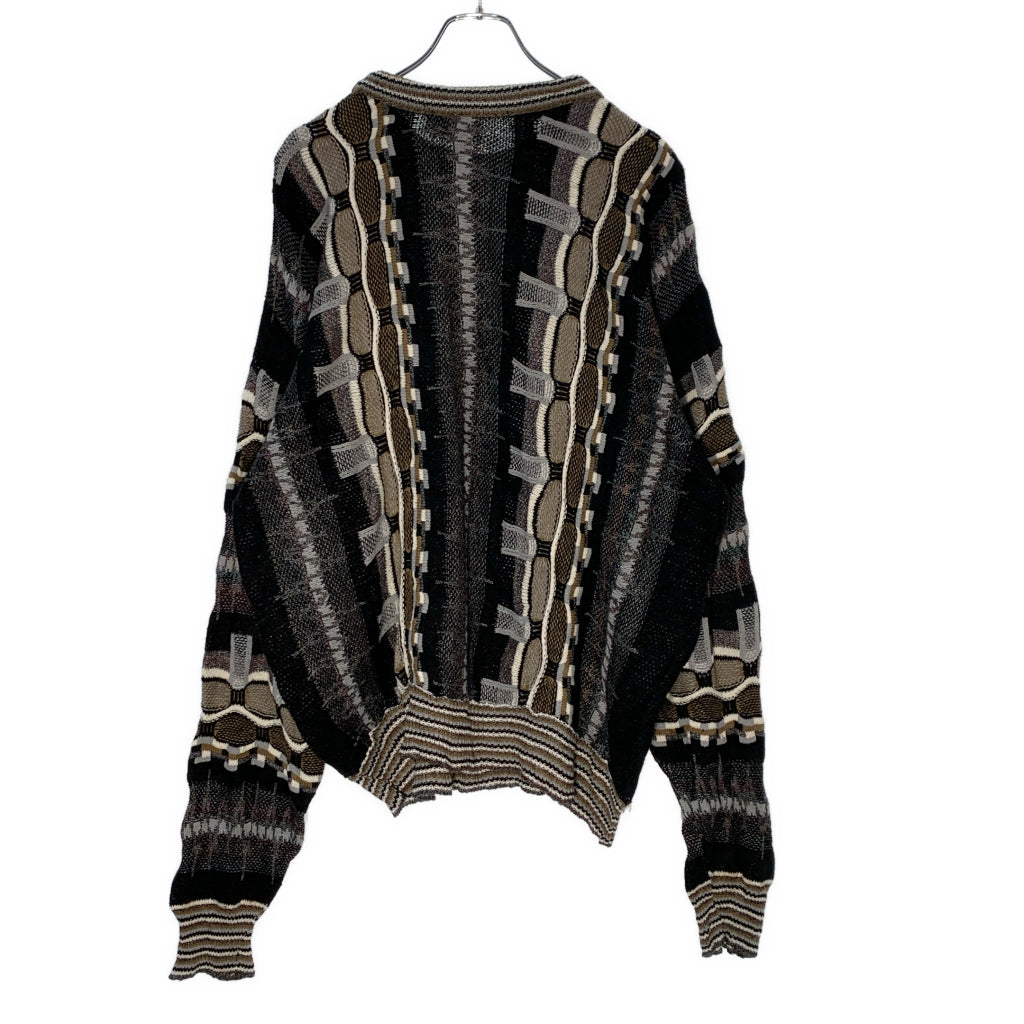 90s Alan Stuart 3D Knit Sweater