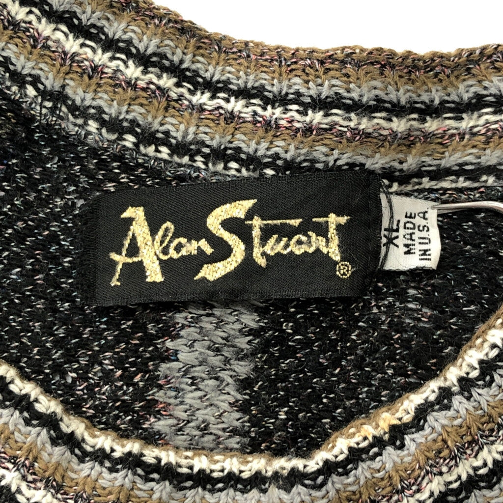 90s Alan Stuart 3D Knit Sweater