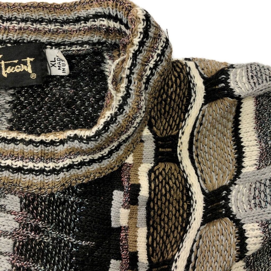 90s Alan Stuart 3D Knit Sweater