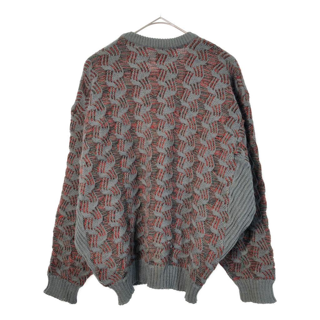 90s Carlo Alberto by Lesley Edgar 3D Knit Sweater
