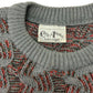 90s Carlo Alberto by Lesley Edgar 3D Knit Sweater