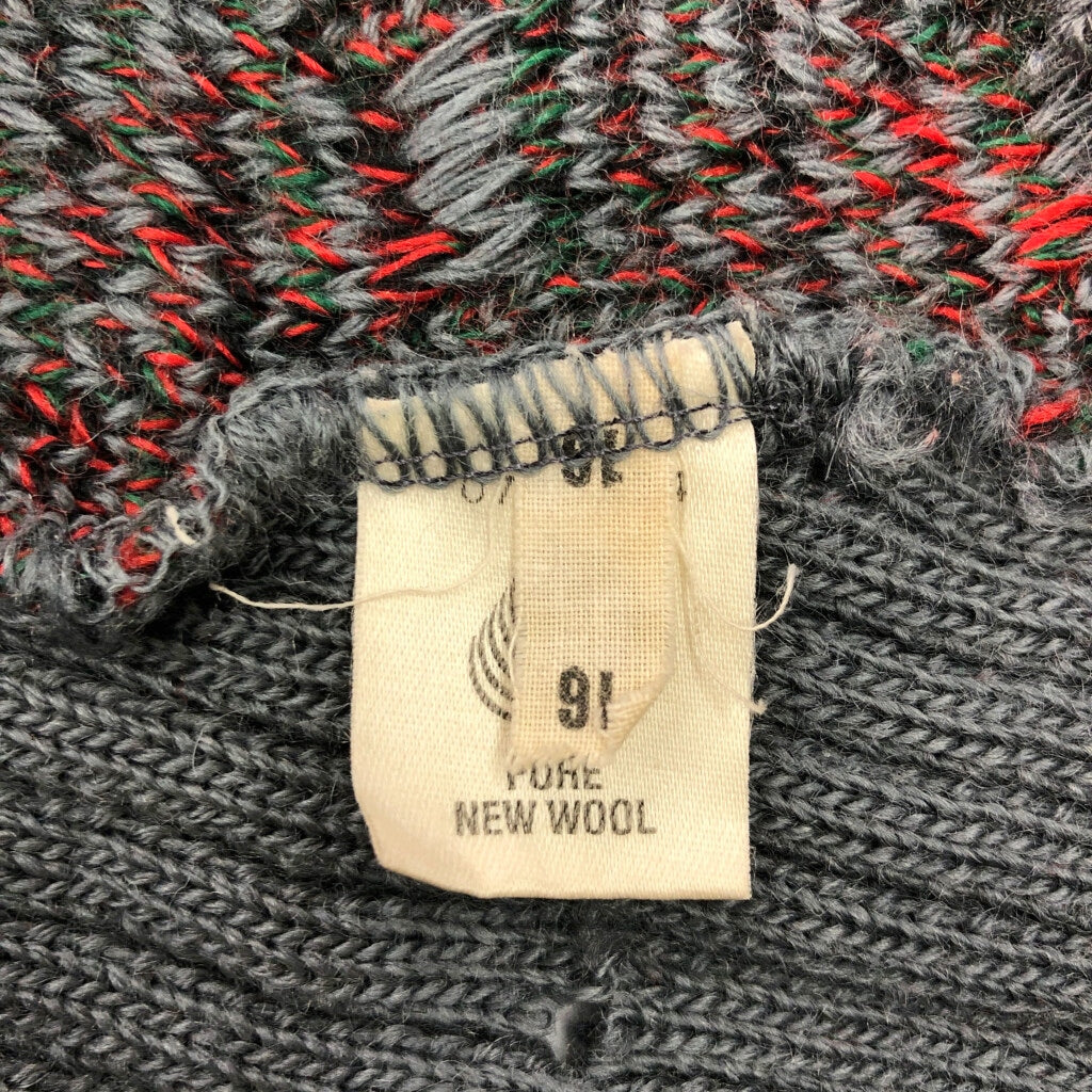 90s Carlo Alberto by Lesley Edgar 3D Knit Sweater