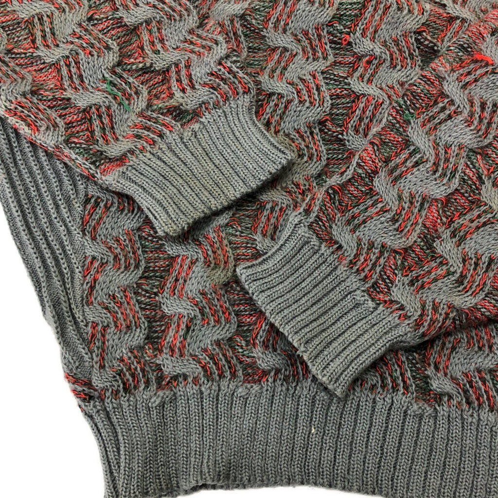 90s Carlo Alberto by Lesley Edgar 3D Knit Sweater