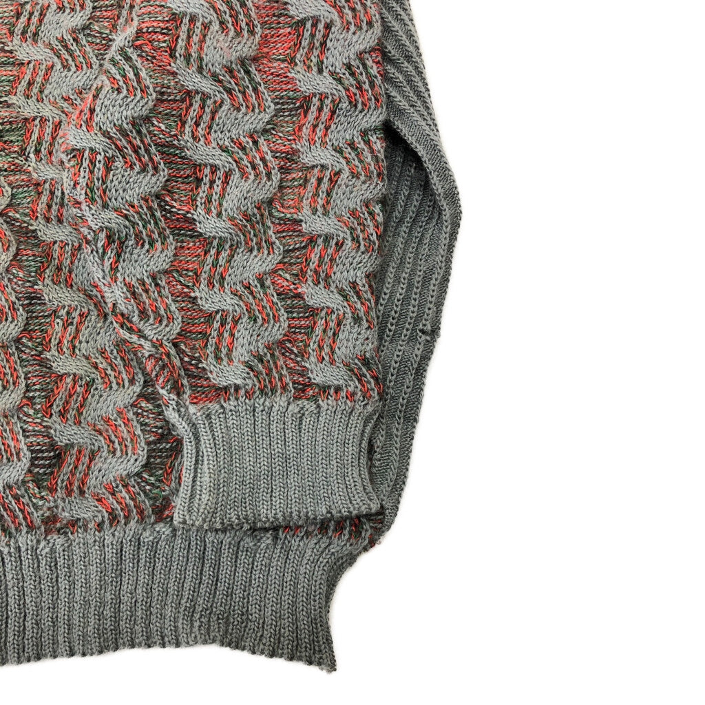 90s Carlo Alberto by Lesley Edgar 3D Knit Sweater