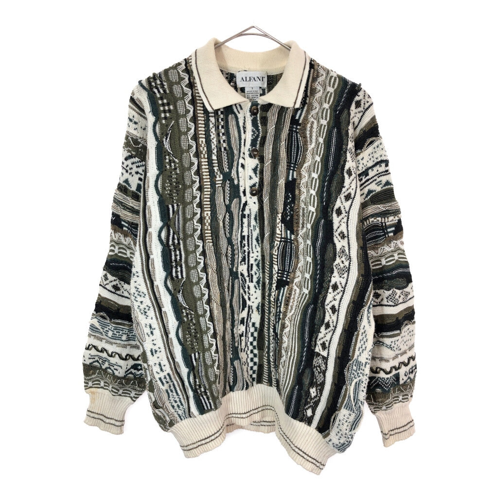 ALFANI 3D Knit Sweater