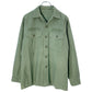 70s U.S.ARMY OG-107 Cotton Sateen Shirt Military Shirt