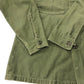 70s U.S.ARMY OG-107 Cotton Sateen Shirt Military Shirt