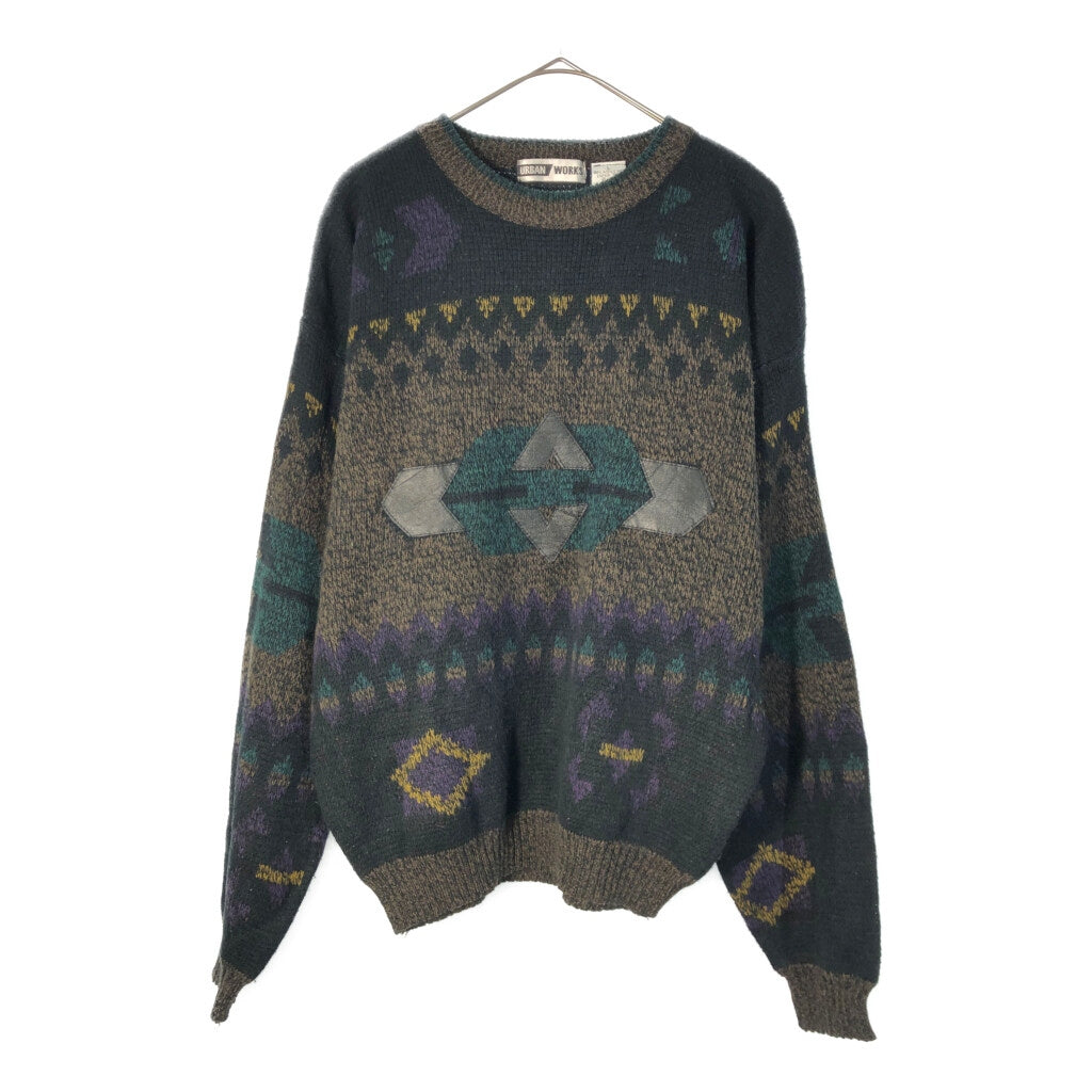 90s URBAN WORK Crewneck Sweater