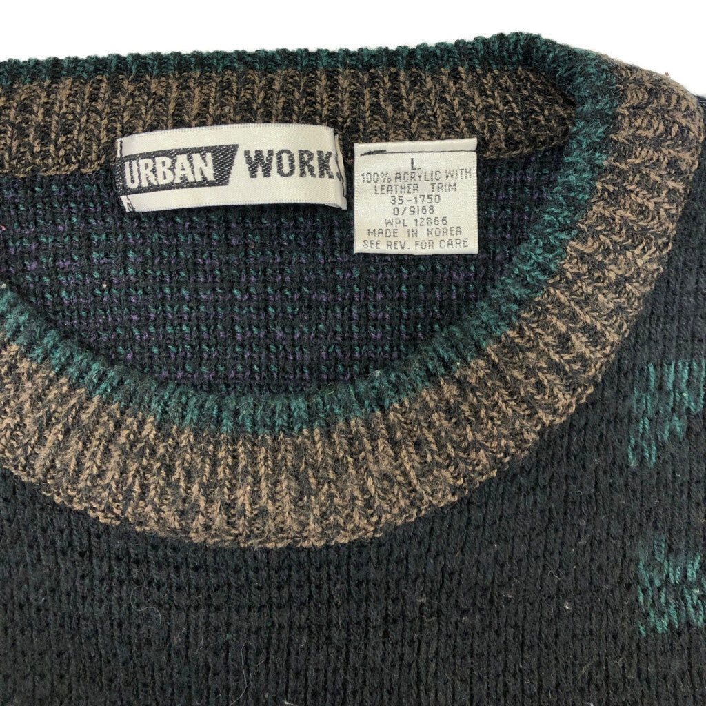 90s URBAN WORK Crewneck Sweater