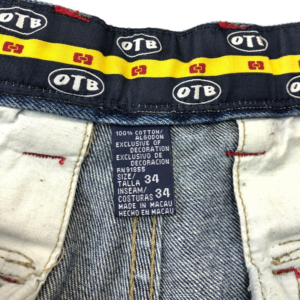 00s OTB Denim Cargo Pants