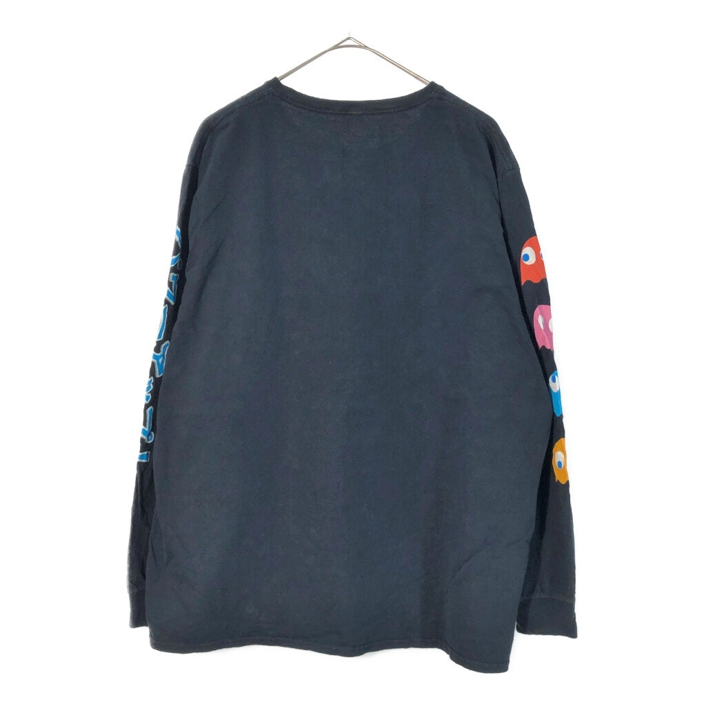 PAC-MAN パックマン Character Long Sleeve T-Shirt