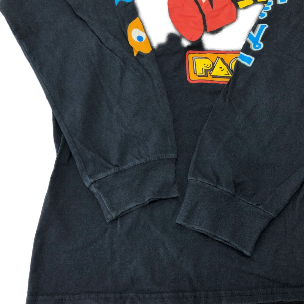 PAC-MAN パックマン Character Long Sleeve T-Shirt