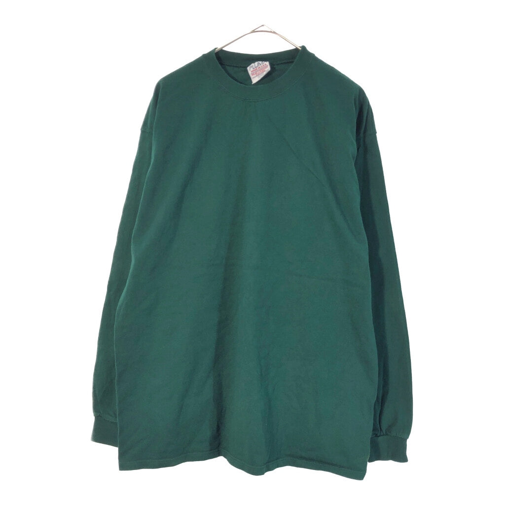 90s PLUMA Plain Long Sleeve T-Shirt