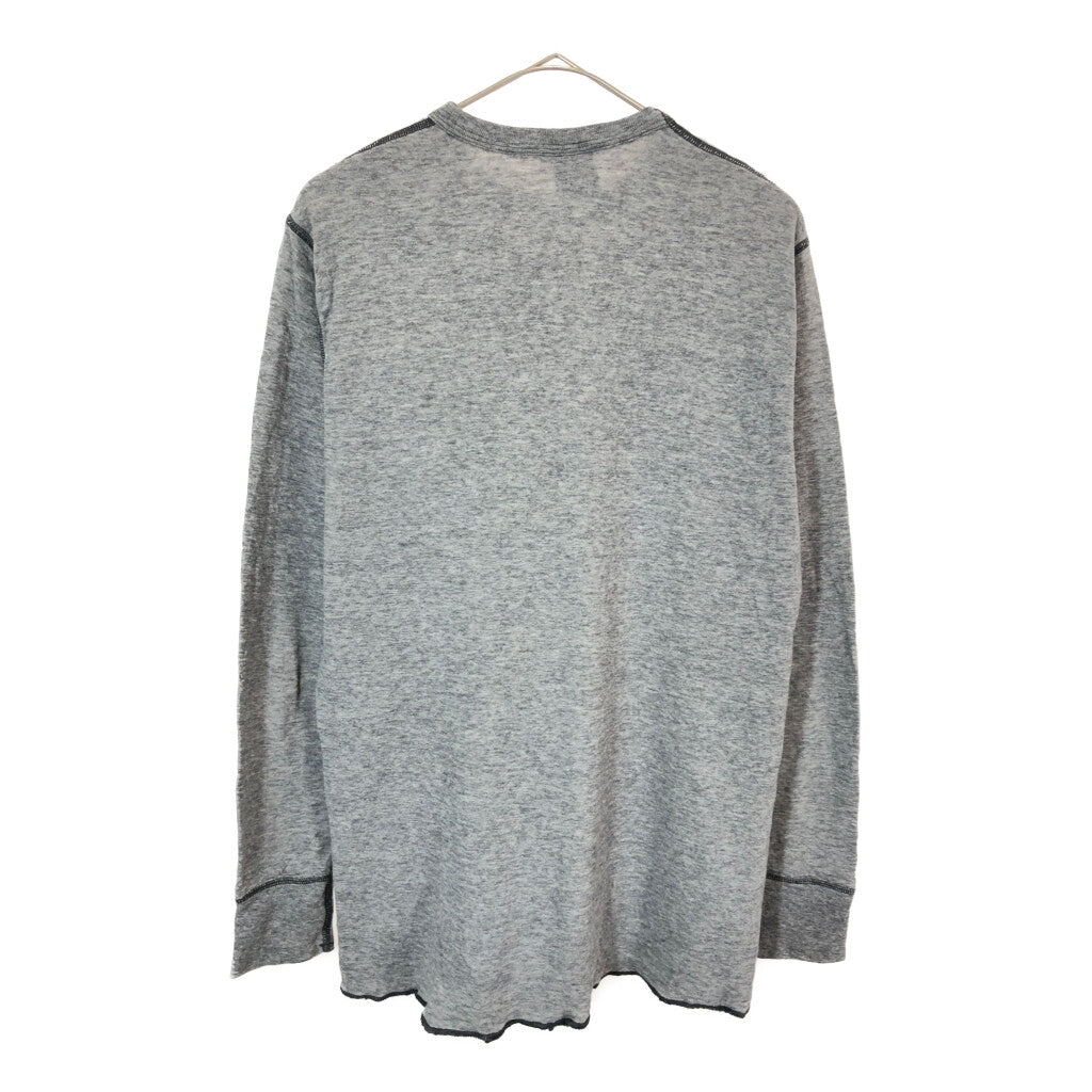 90s duofold Plain Long Sleeve T-Shirt