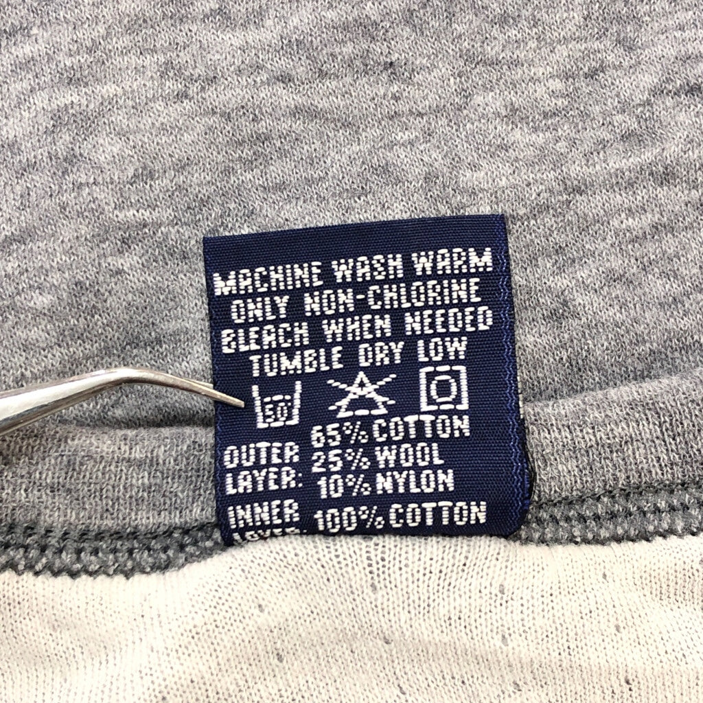 90s duofold Plain Long Sleeve T-Shirt