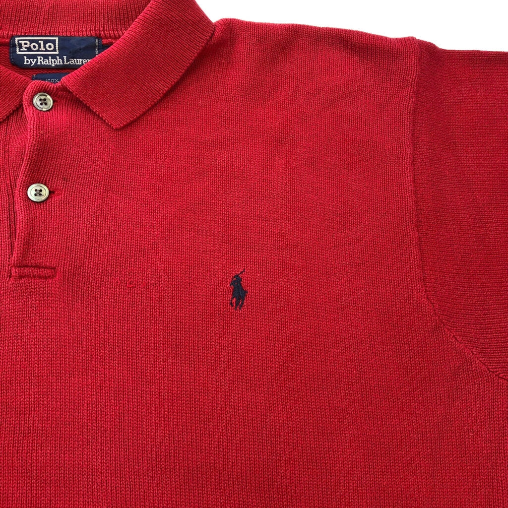 90s Polo by Ralph Lauren Knit Polo Shirt
