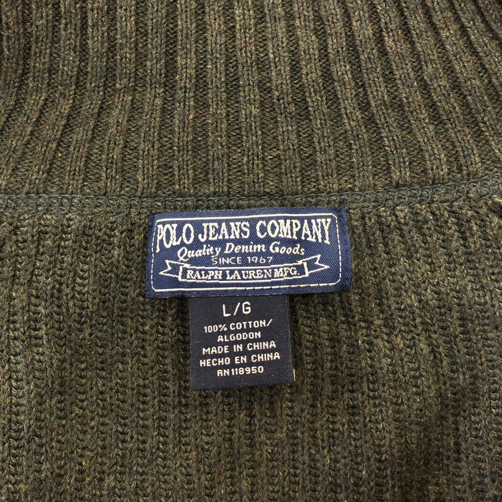 POLO JEANS Half Zip Sweater
