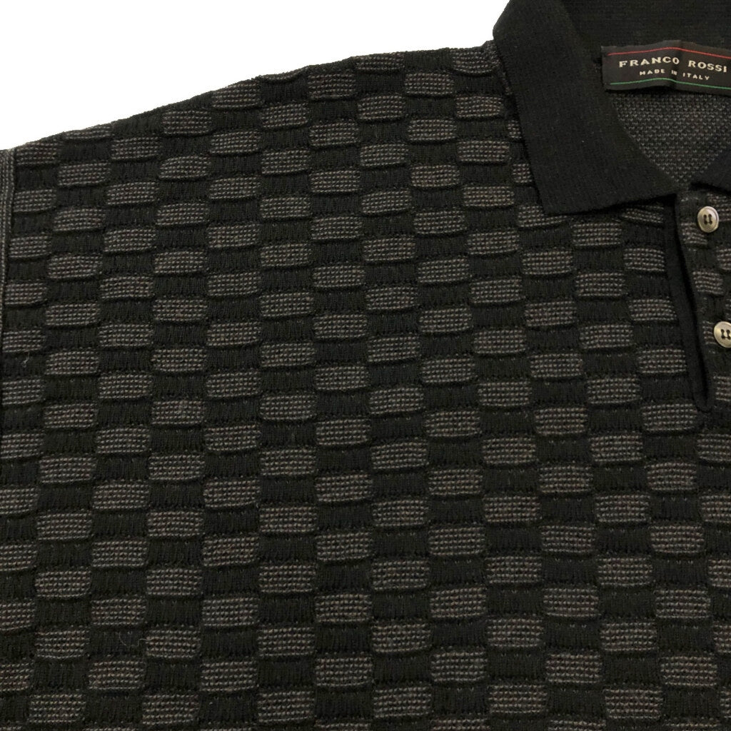 FRANCO ROSSI Knit Polo Shirt
