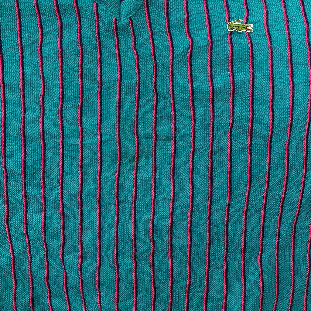80s IZOD LACOSTE V-Neck Sweater