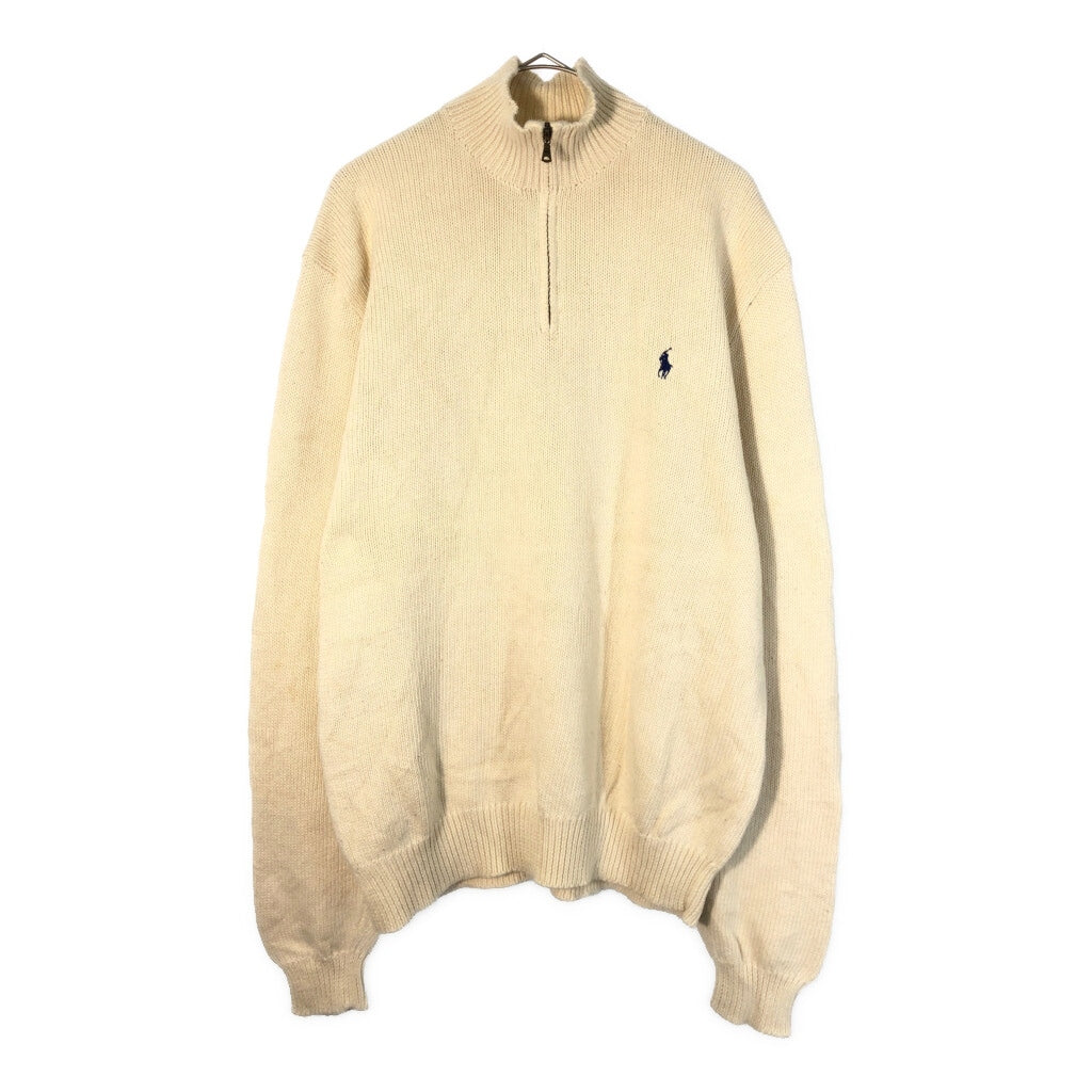 Polo by Ralph Lauren Half Zip Cotton Sweater Half Zip Sweater
