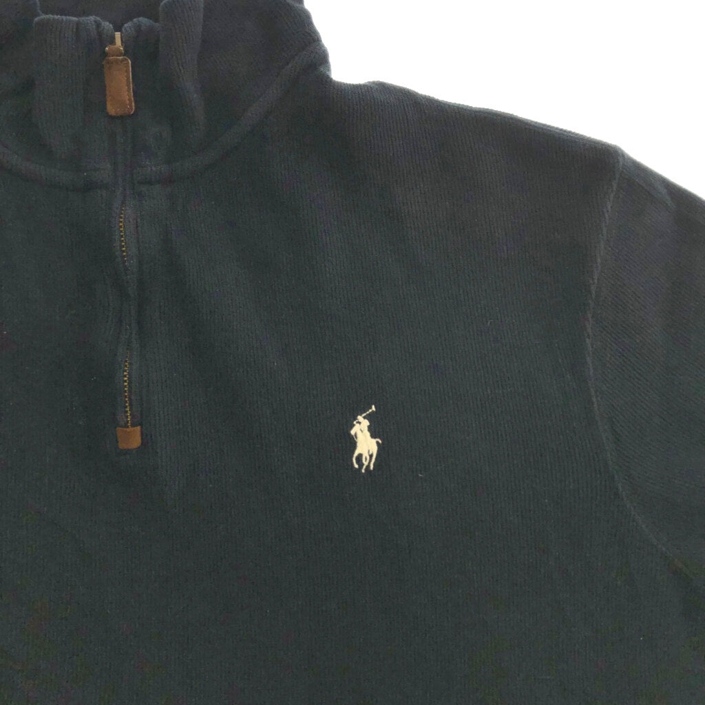 Polo by Ralph Lauren Half Zip Cotton Sweater Half Zip Sweater