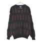 90s KNIGHTS BRIDGE 3D Knit Sweater