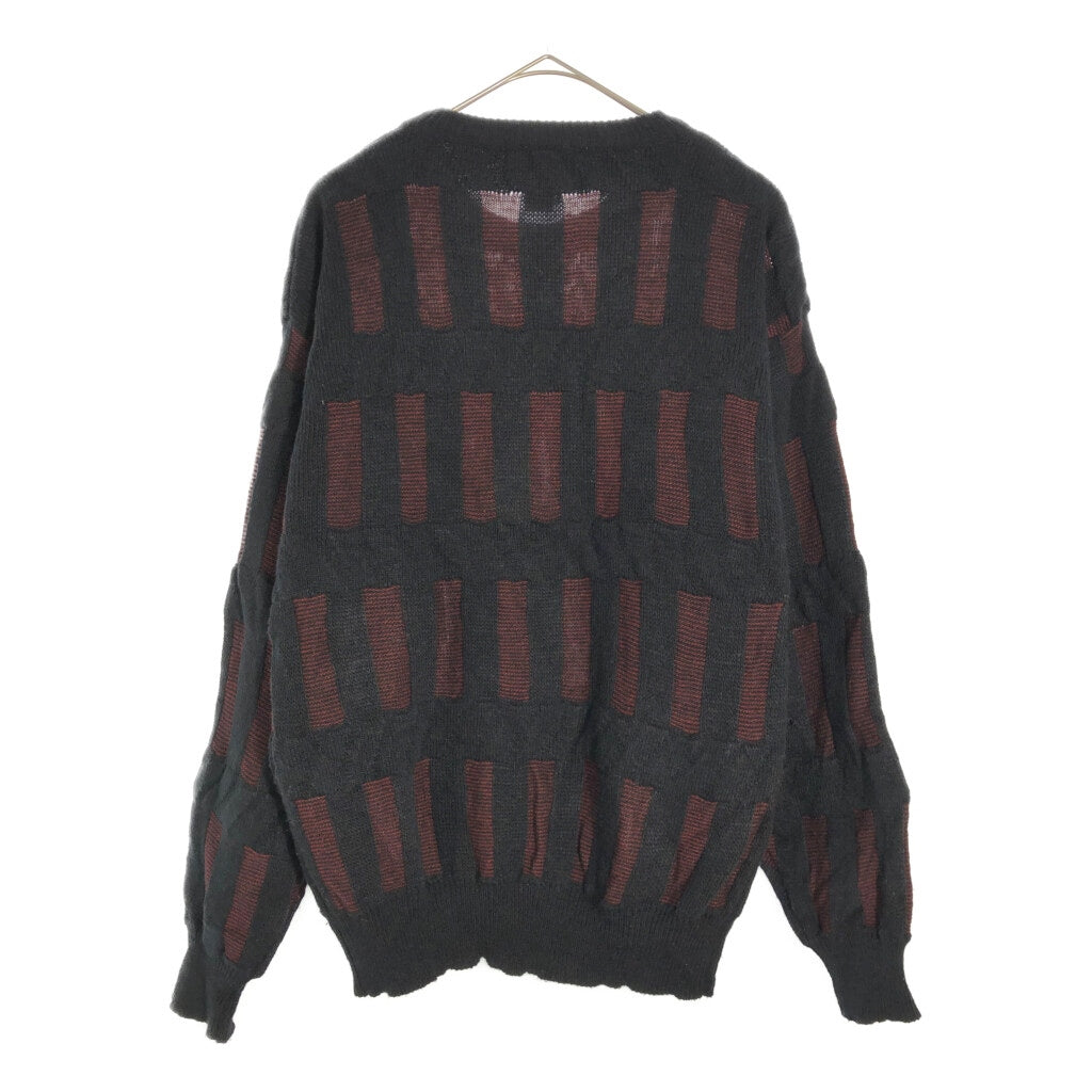 90s KNIGHTS BRIDGE 3D Knit Sweater