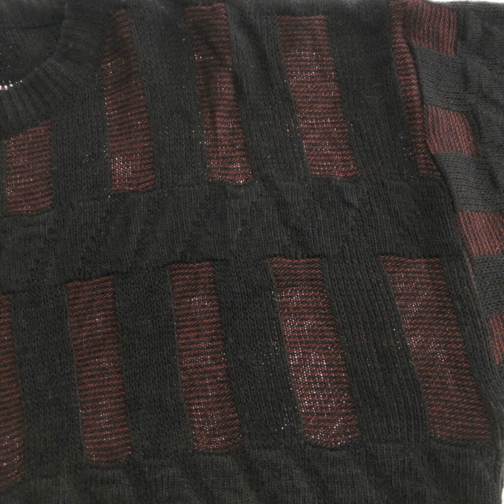 90s KNIGHTS BRIDGE 3D Knit Sweater
