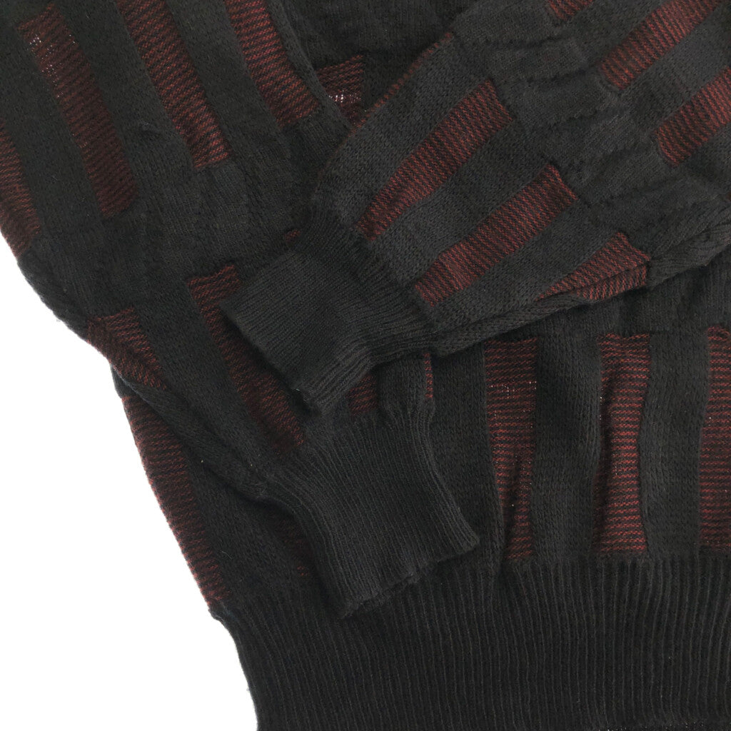 90s KNIGHTS BRIDGE 3D Knit Sweater
