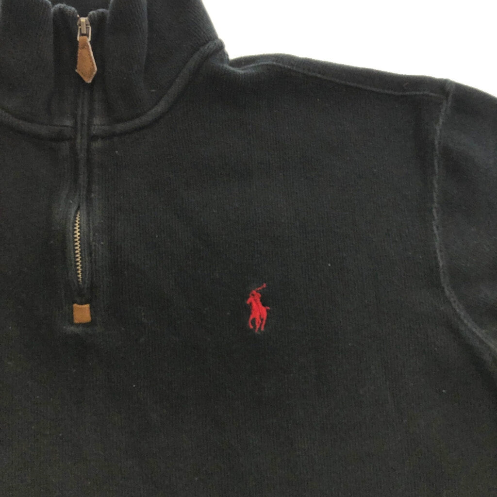 Polo by Ralph Lauren Half Zip Cotton Sweater Half Zip Sweater