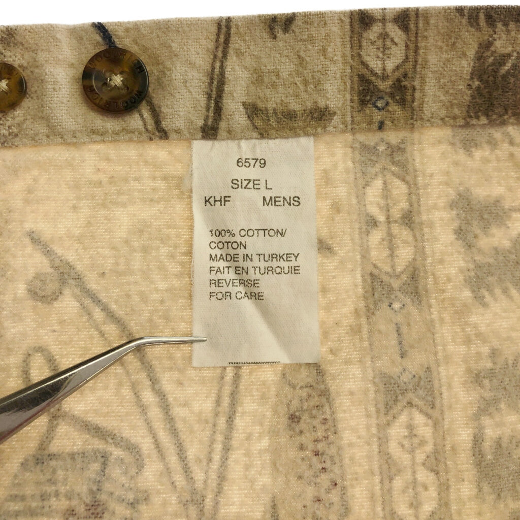 WOOLRICH Chamois Cloth Patterned Shirt