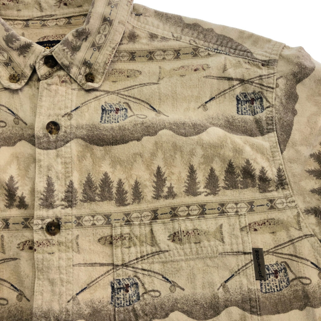 WOOLRICH Chamois Cloth Patterned Shirt