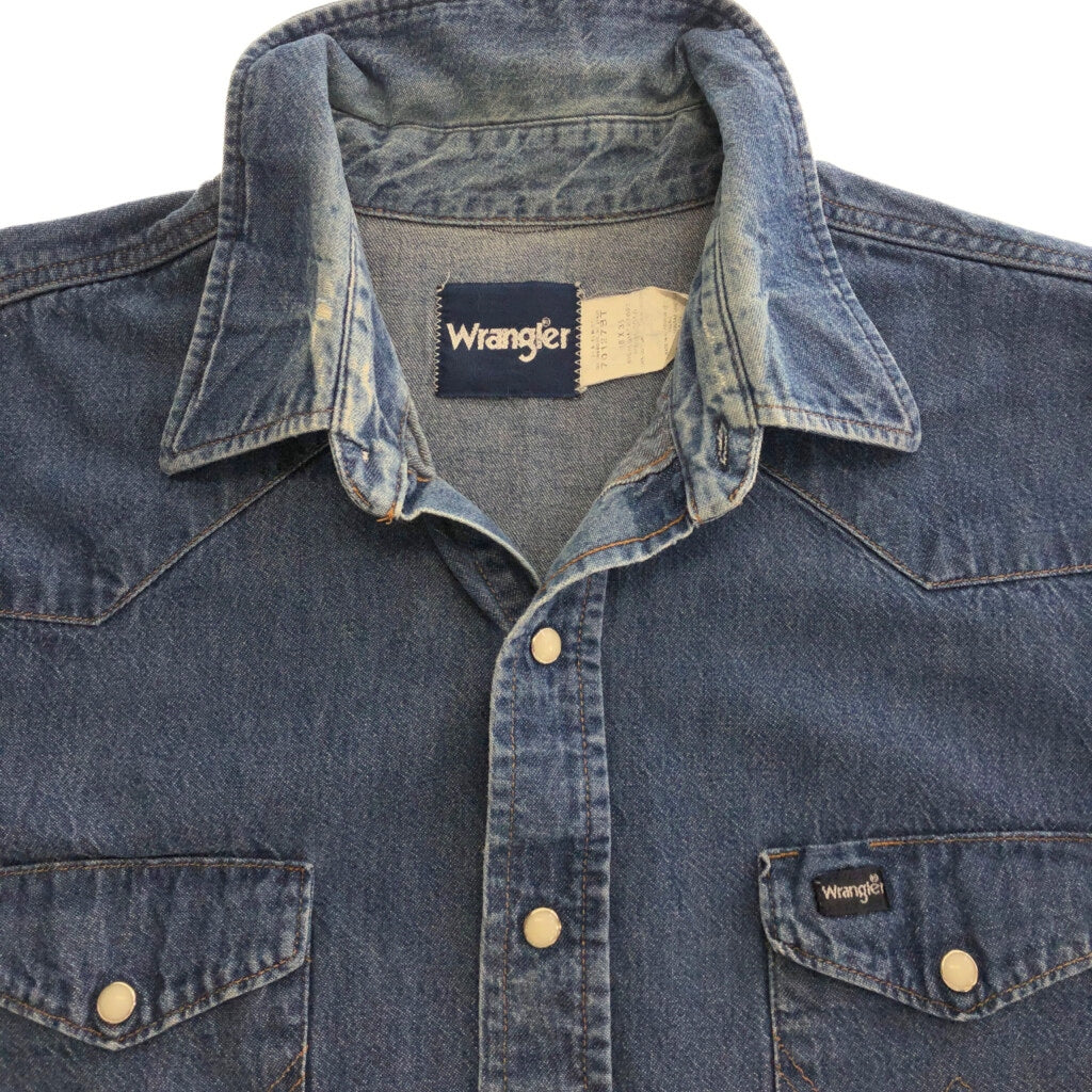90s Wrangler Denim Chambray Shirt